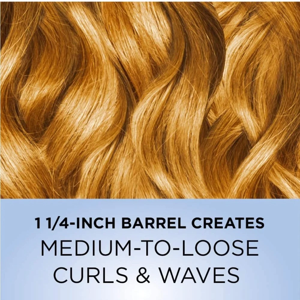 Conair Instant Heat Styling Brush, 1 1/4-Inch loose curls